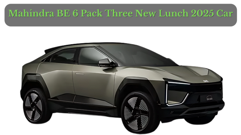 Mahindra BE 6 Pack Three